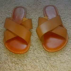Tan Sandals